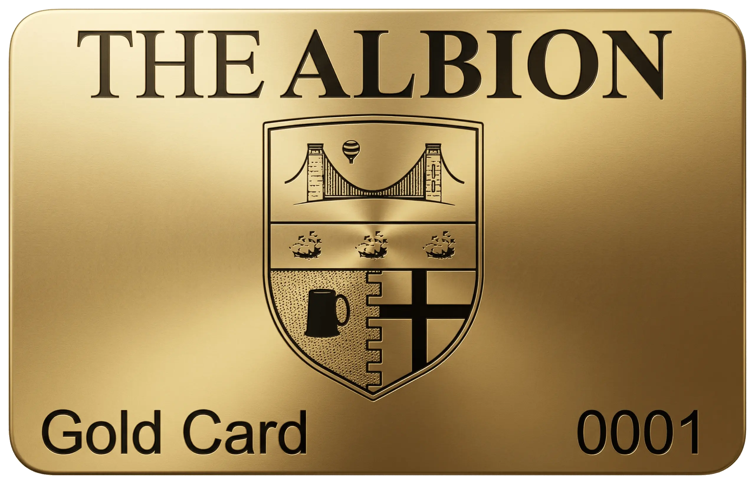 The Albion Gold Card Private Loyalty Membership Bristol Pub Clifton Village Boyces Avenue
